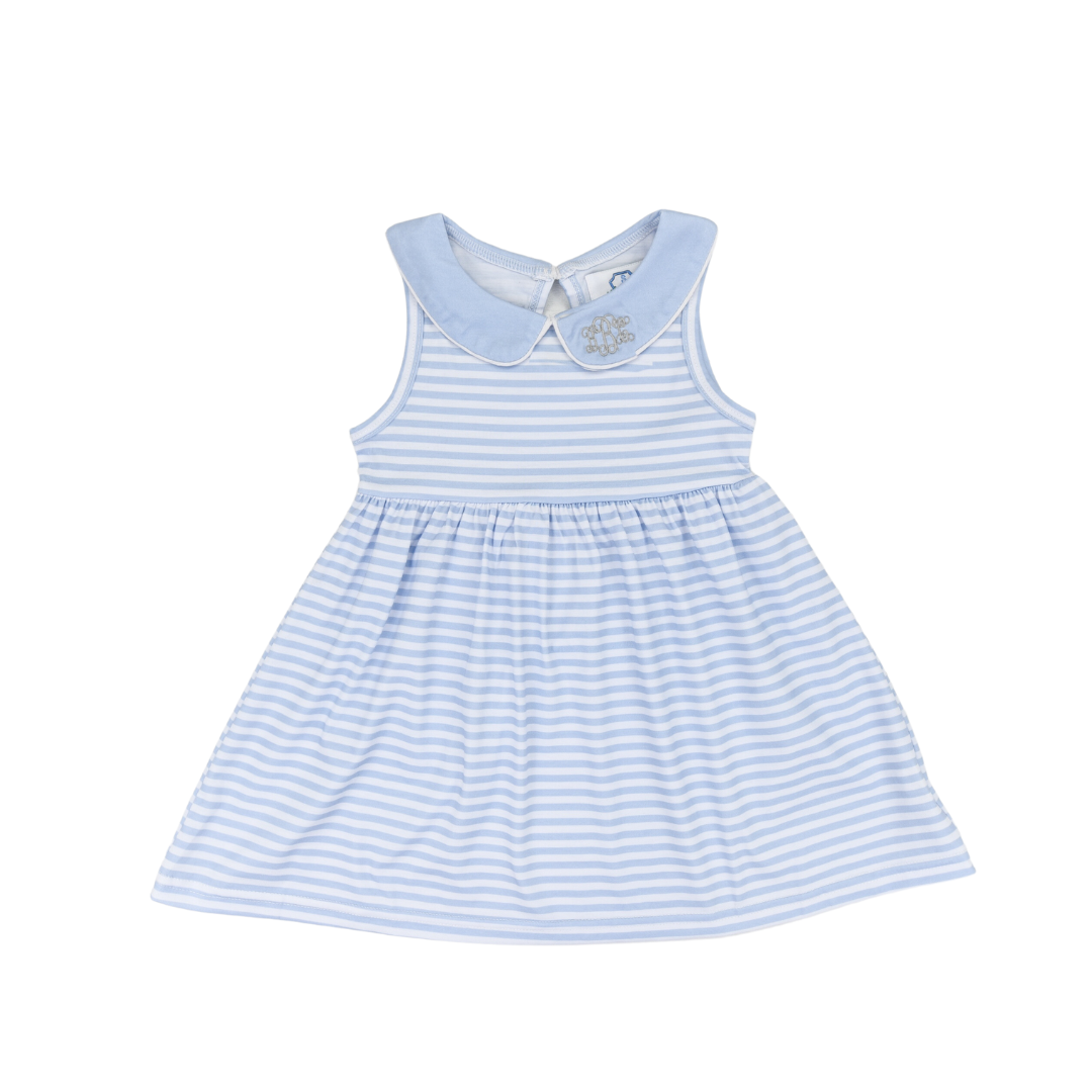 Powder Blue Dress All in Limited Color: Dusty Blue Waterfall