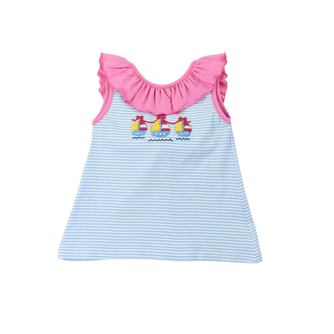 French Knot Boats Dress