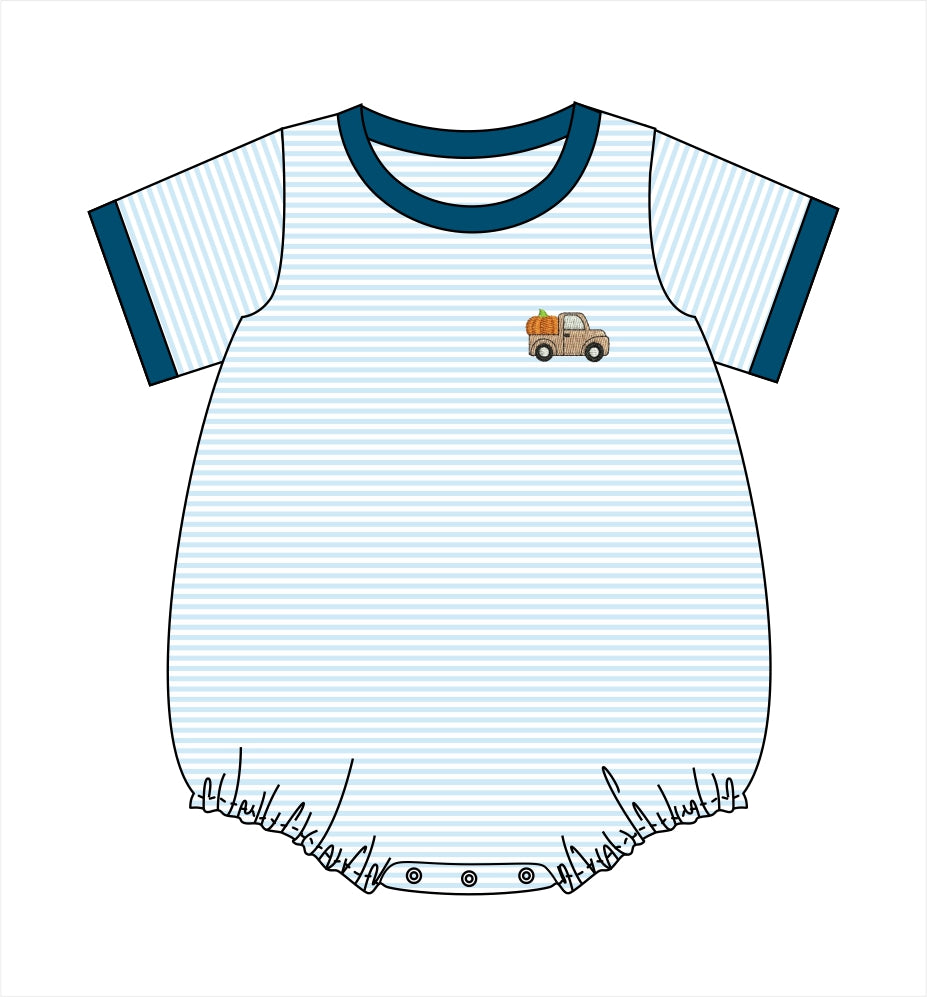 PO113: Boys Fall Blue Bubble