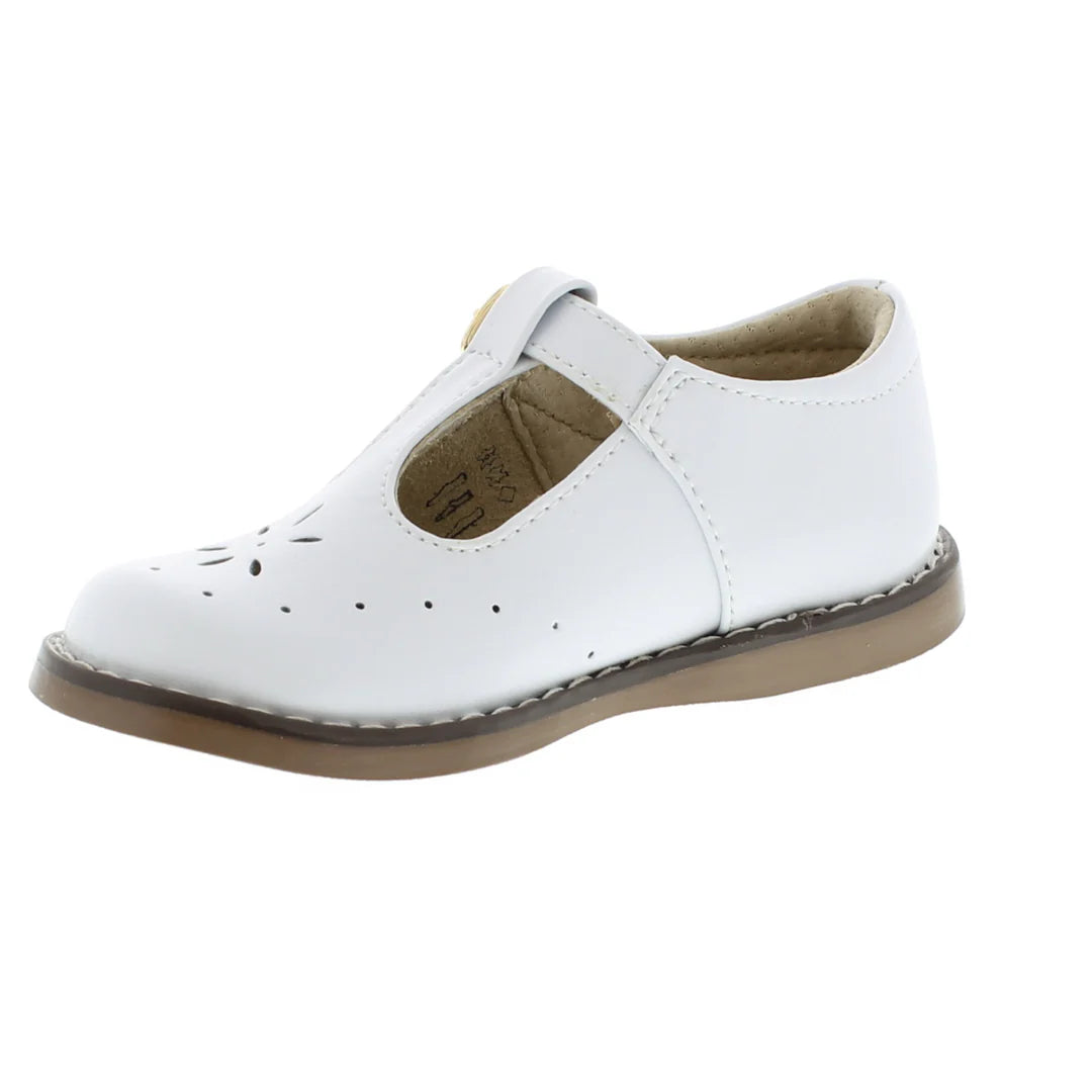 Sherry White Footmates Shoe