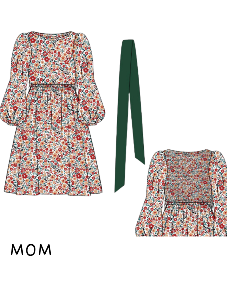 Harvest Hues Mom Dress