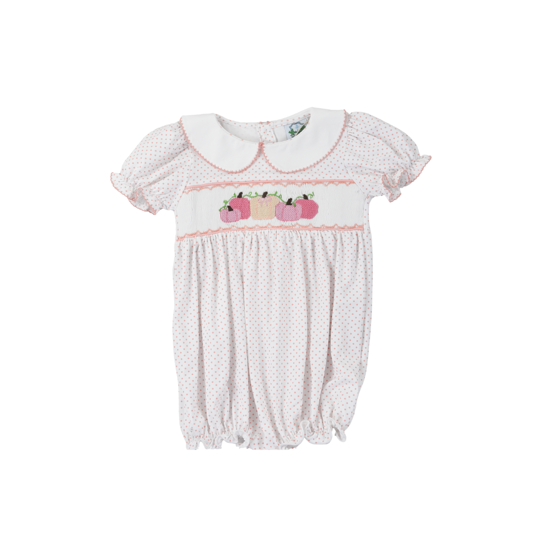 Peach Pumpkins Girl Bubble