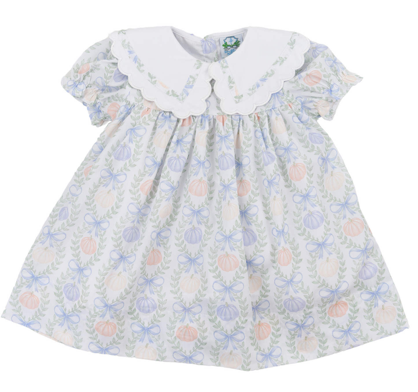 Printed Pumpkin Patch Dress