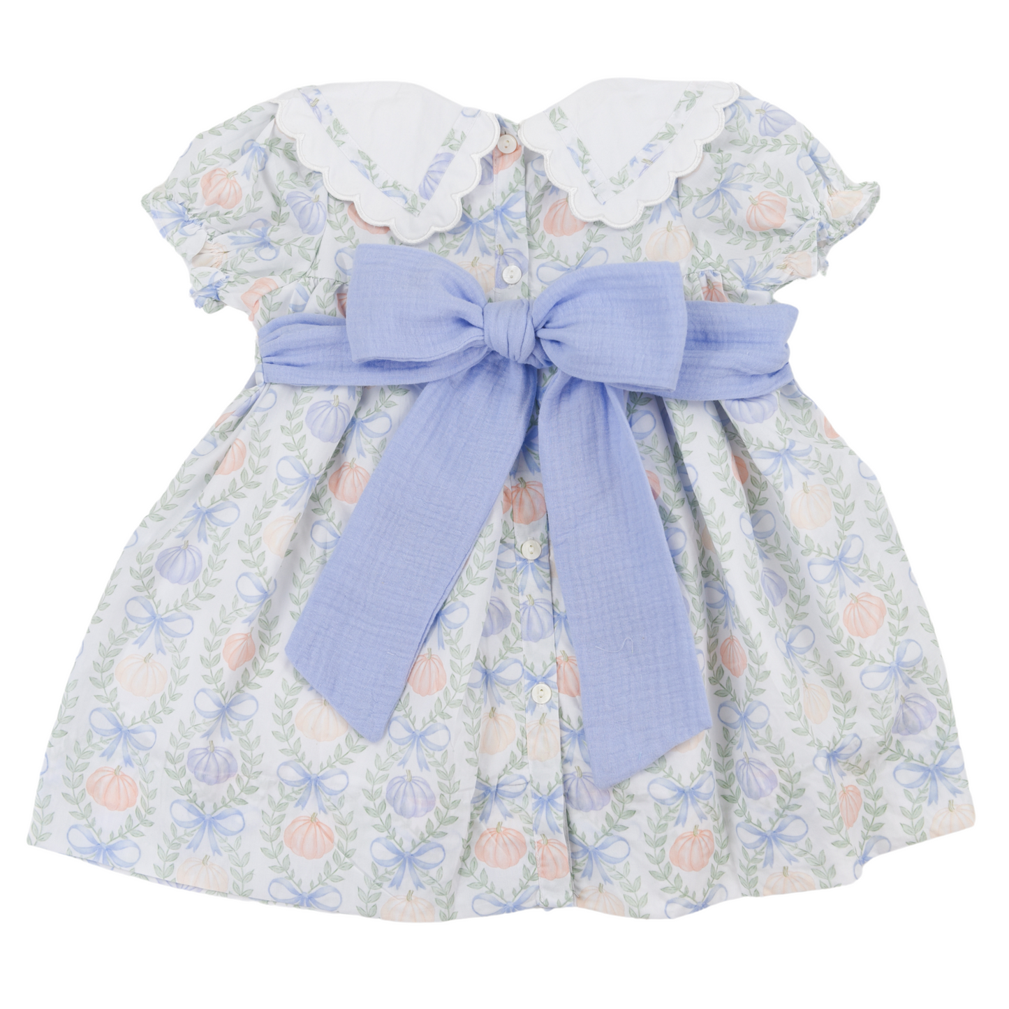 Printed Pumpkin Patch Dress