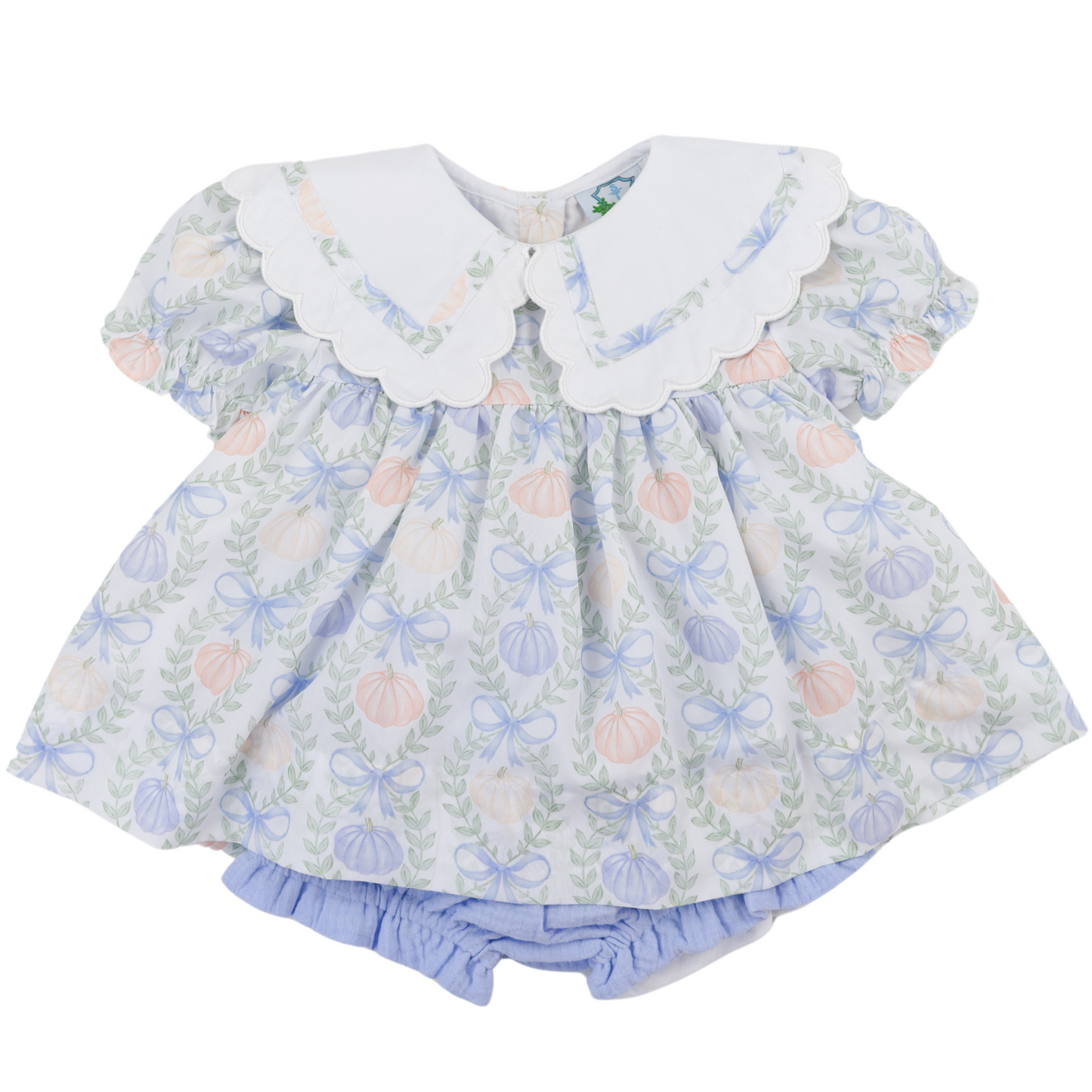 Printed Pumpkin Patch Bloomer Set