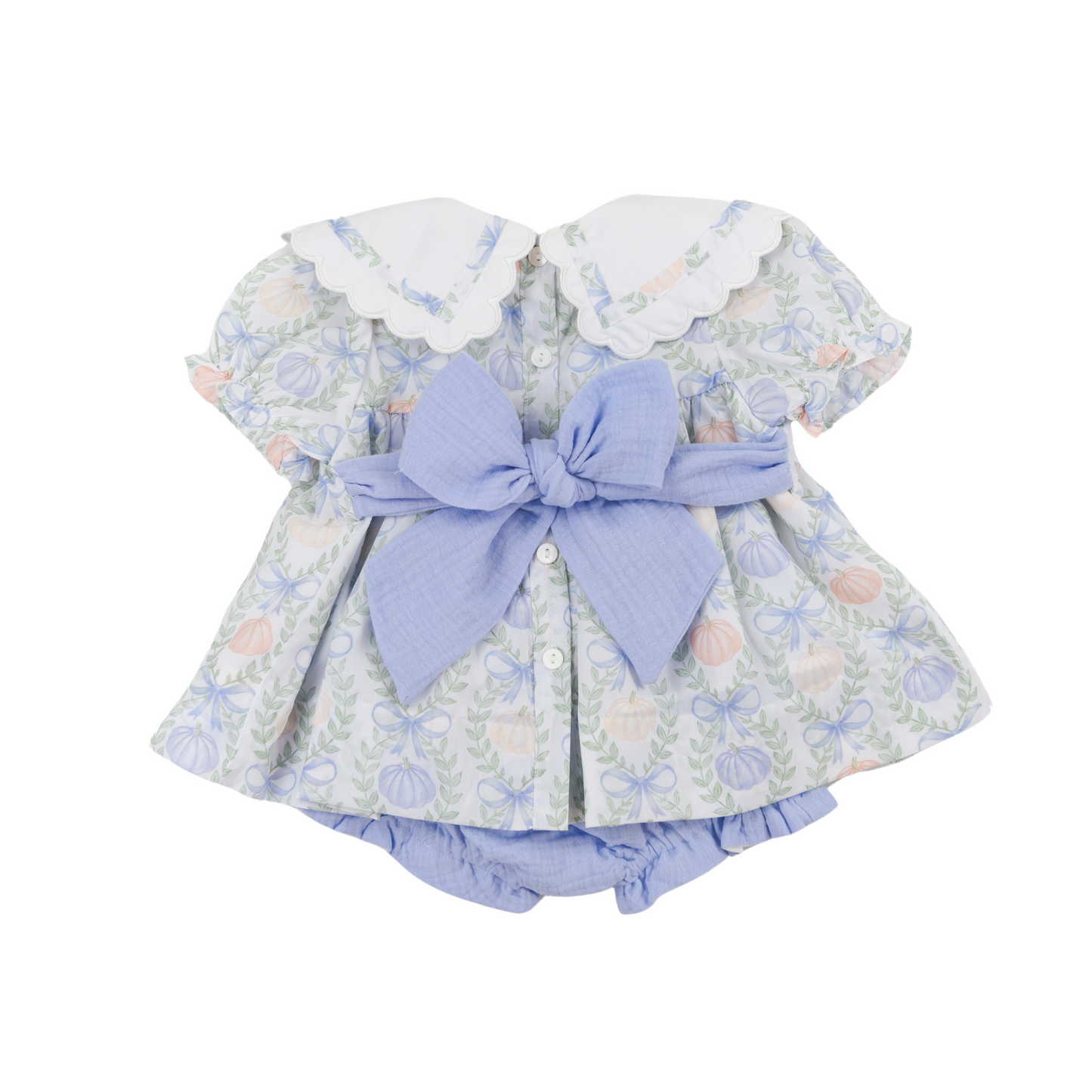 Printed Pumpkin Patch Bloomer Set