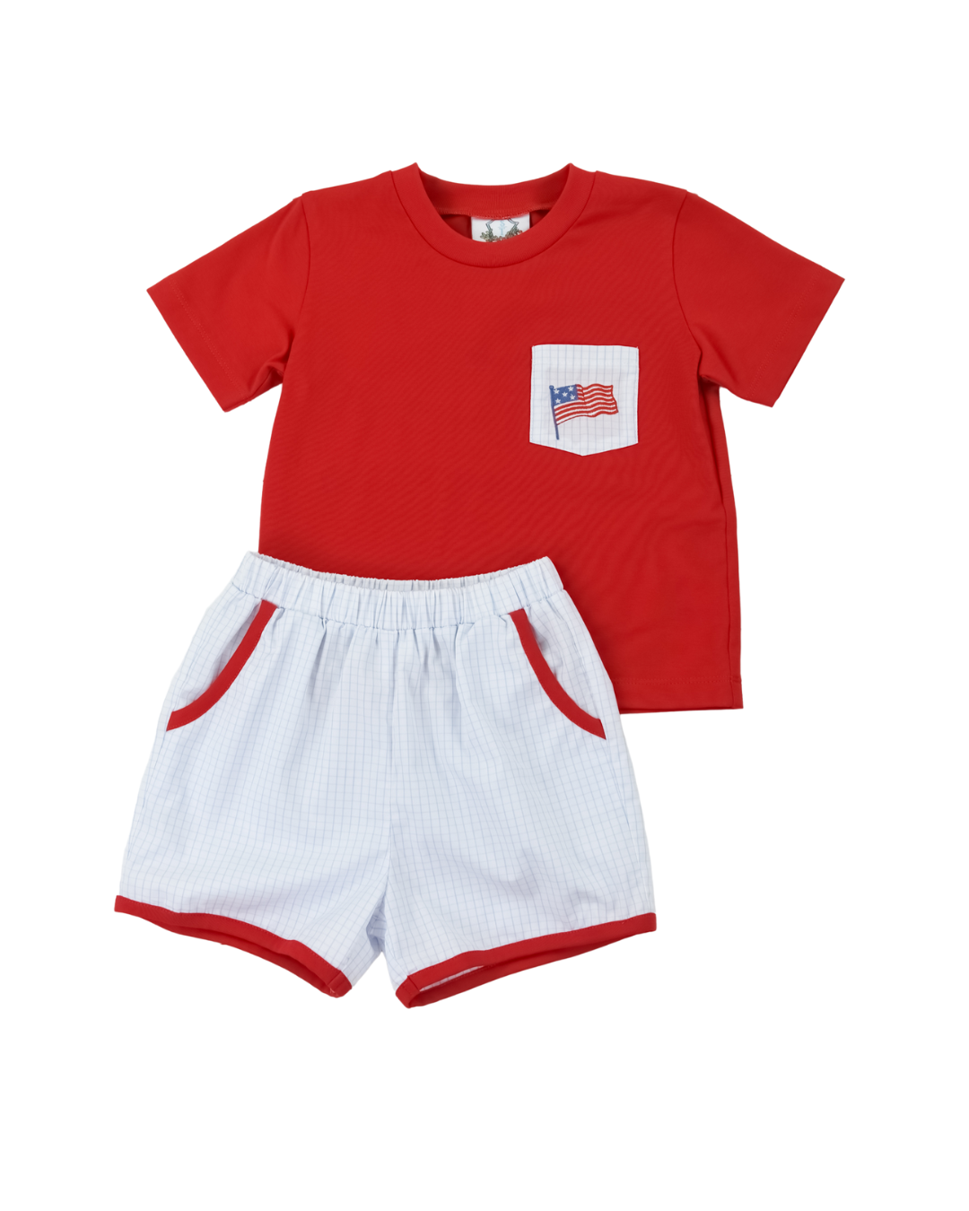 Flying Freedom Boy Short Set