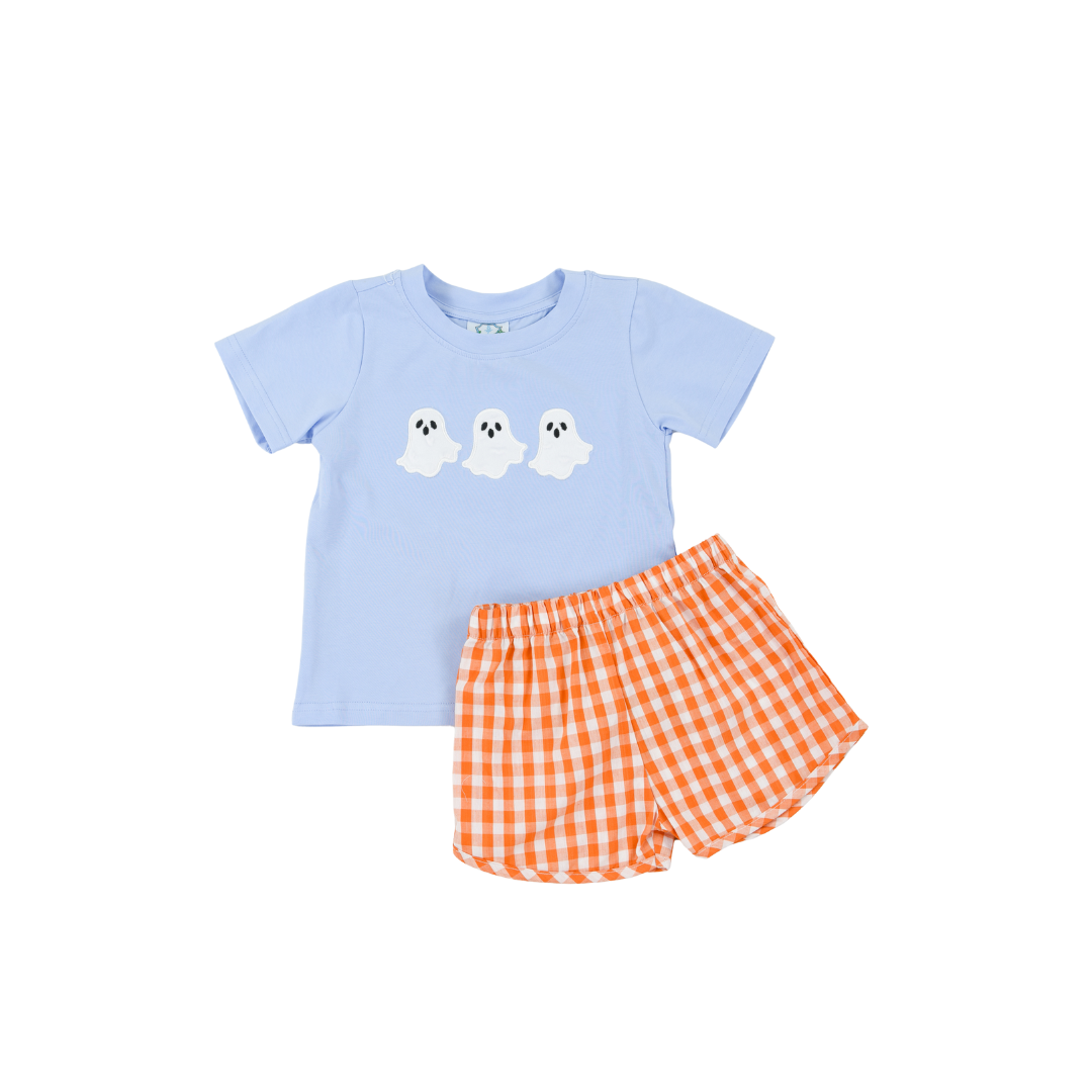Ghost Gang Boy Short Set