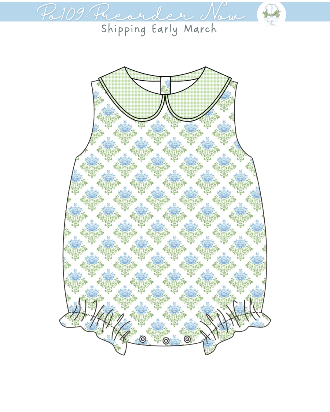 PO109: Spring in Bloom Girl Bubble