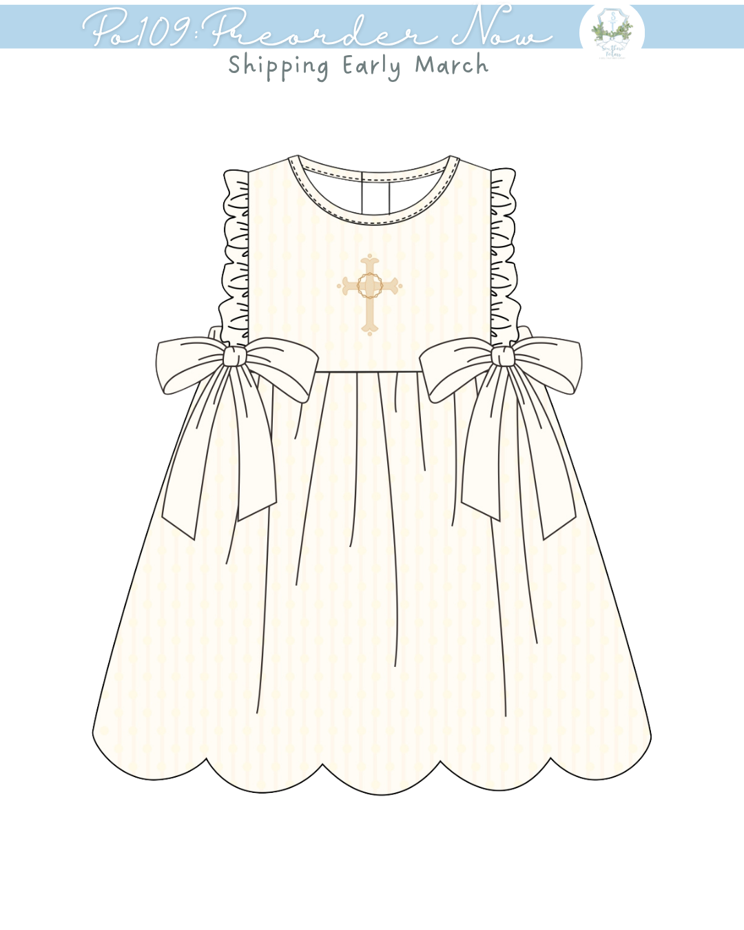 PO109: Linen Cross Dress