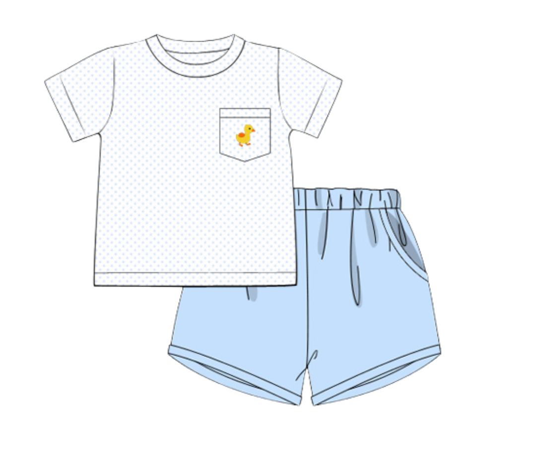 Darling Duckling Short Set