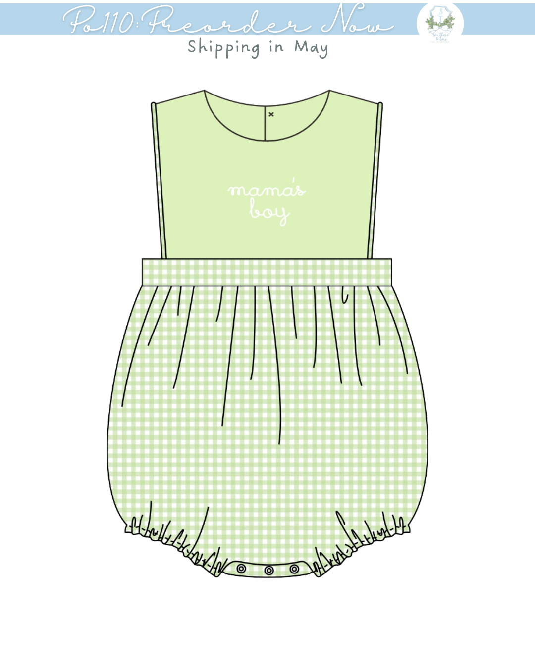 PO110: Mama's Garden Boy Bubble