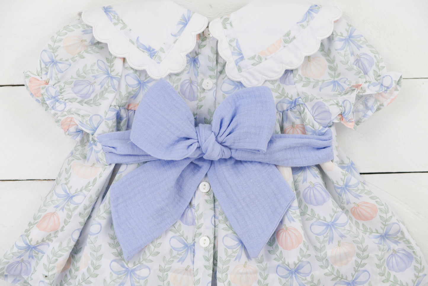 Printed Pumpkin Patch Bloomer Set
