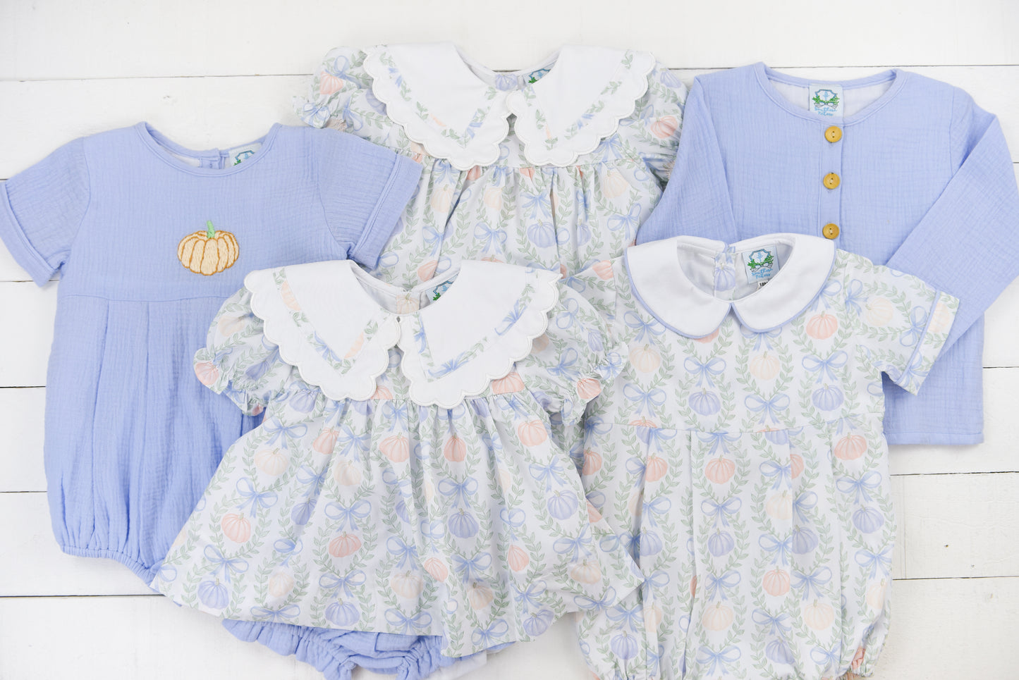 Printed Pumpkin Patch Dress