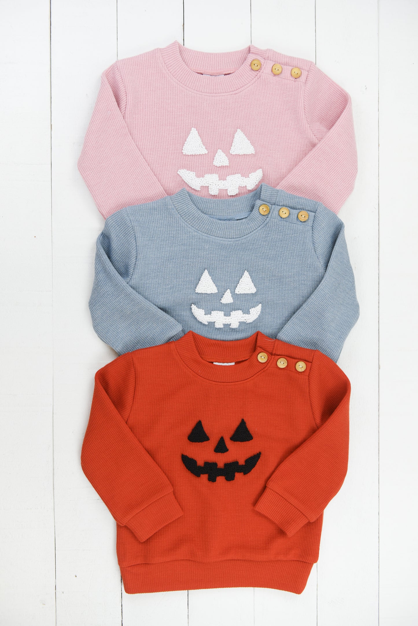 Orange Jack-O-Lantern Sweater