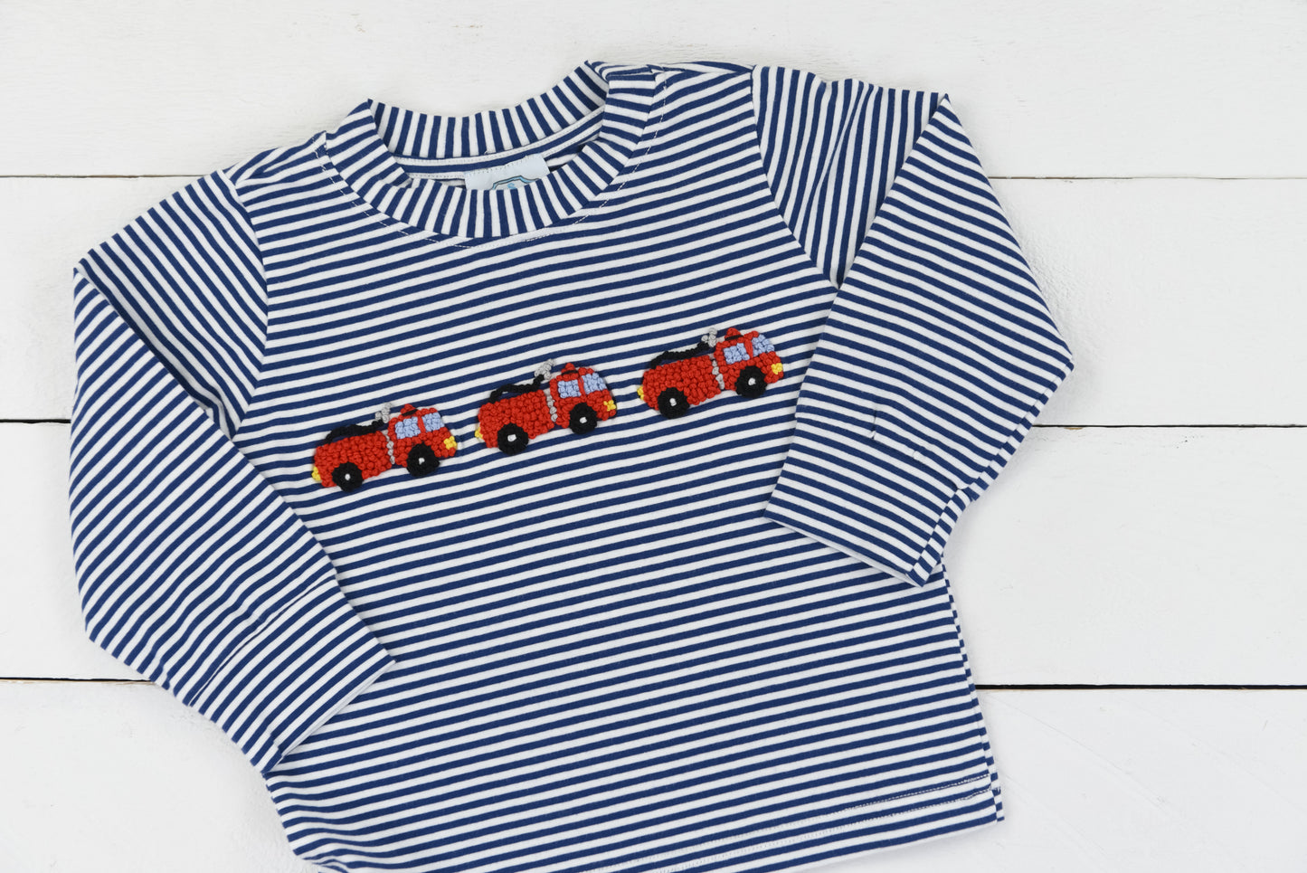 French Knot Firetruck Shirt Only