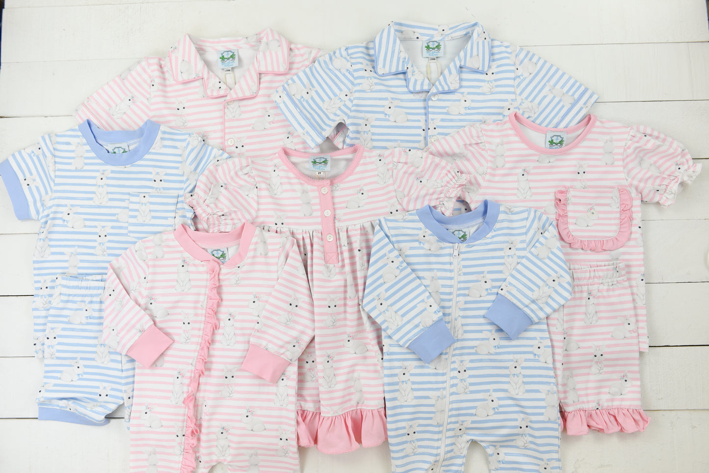 My Little Bunny Pink Zippy Pajama