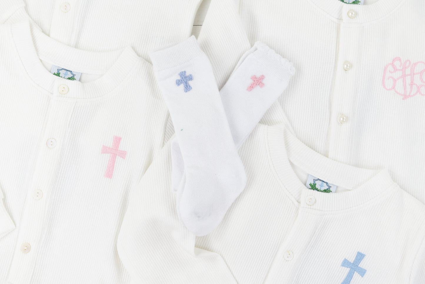 Blue Cross Socks