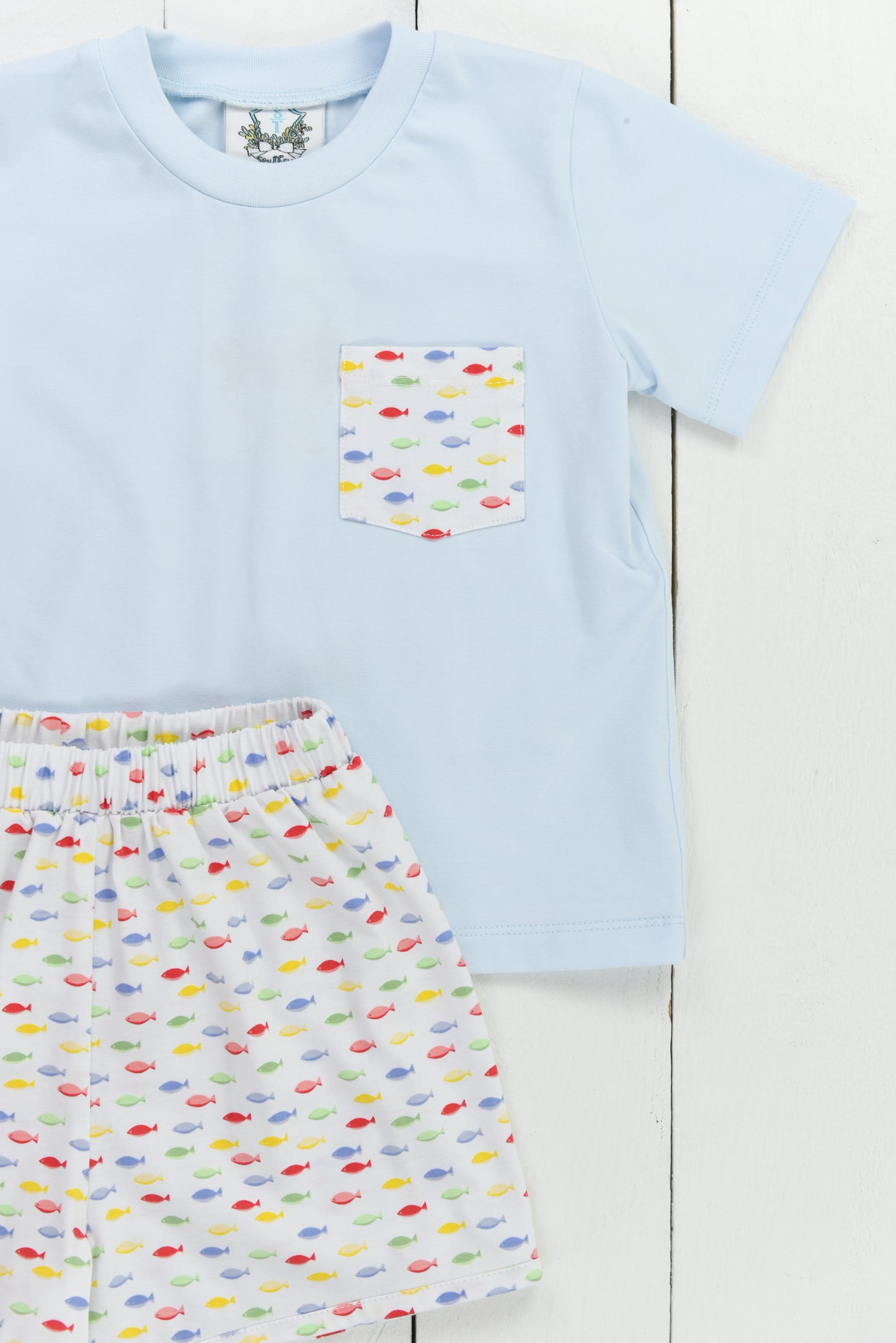Marine Life Boys Short Set
