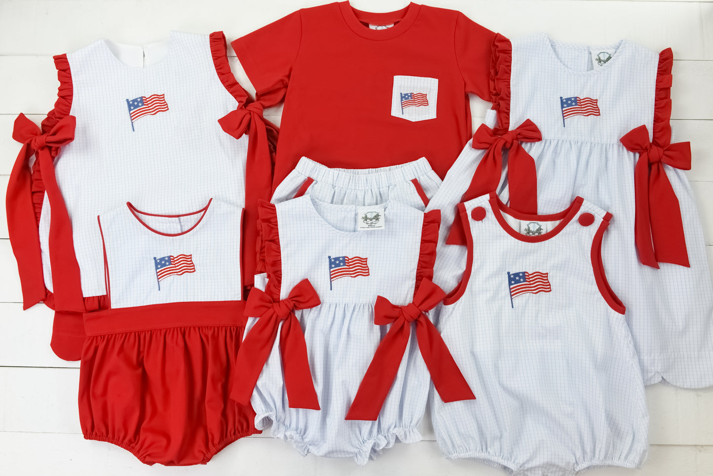 Flying Freedom Boy Short Set