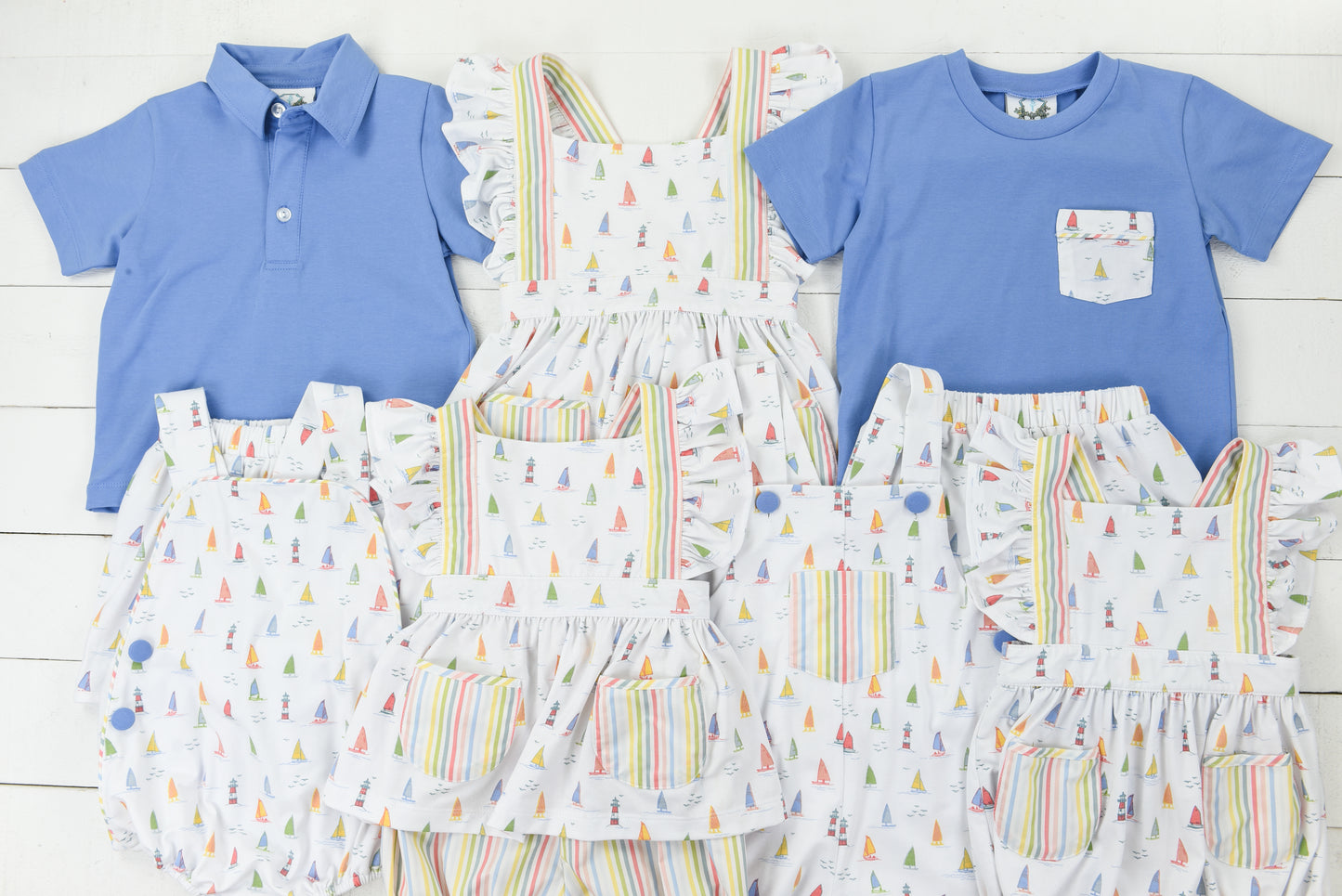 Tiny Sails Pocket Short Set