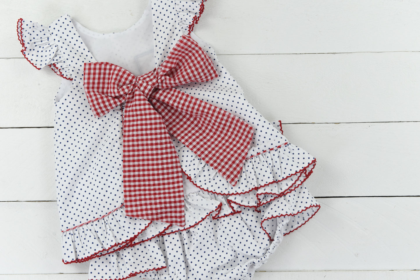 USA Flag Bloomer Set