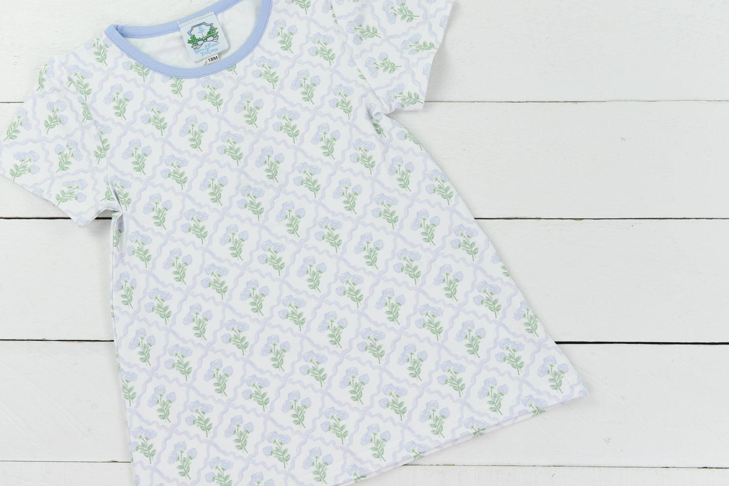 Playtime Hydrangea Dress