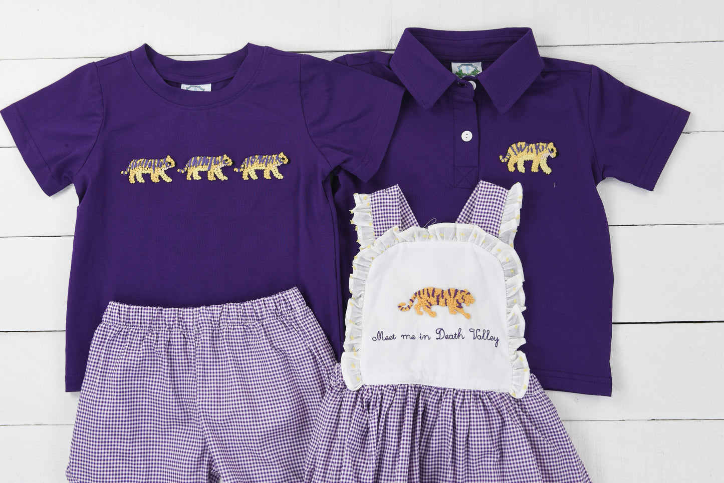 Tiger Tabs Boy Short Set