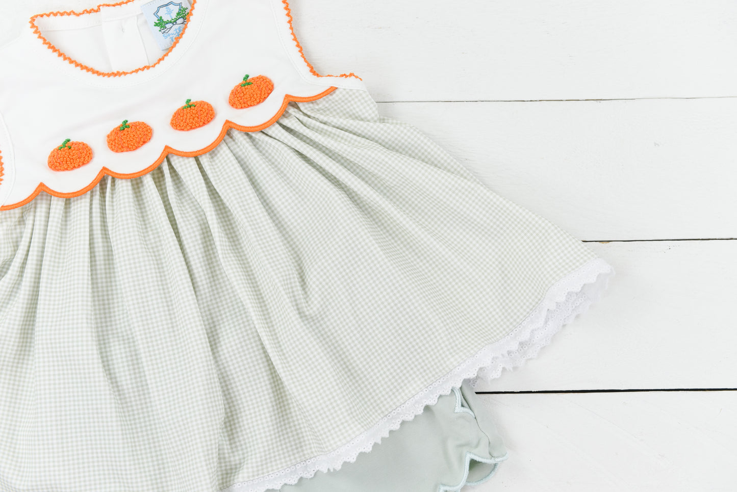 Sweet and Simple Pumkins Girl Short Set