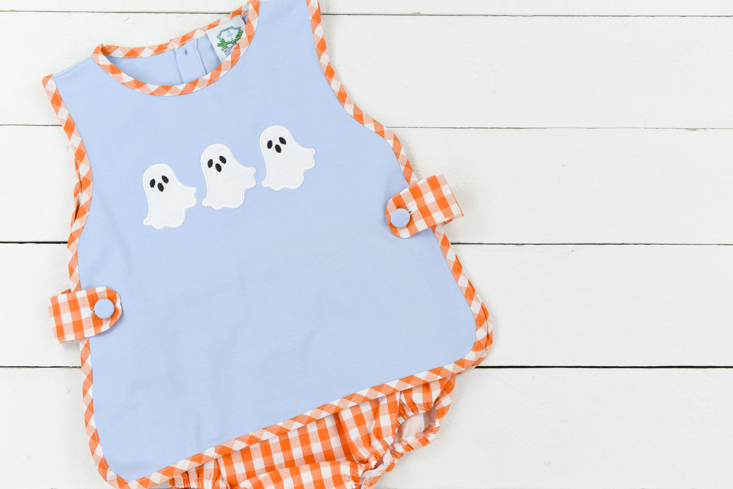 Ghost Gang Boy Apron Diaper Set