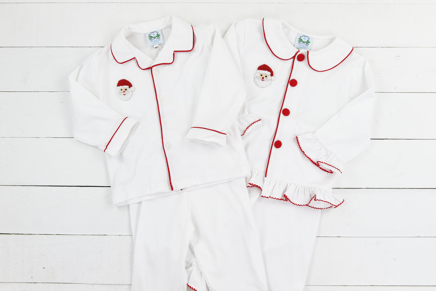 White Saint Nick Boy Lounge Set