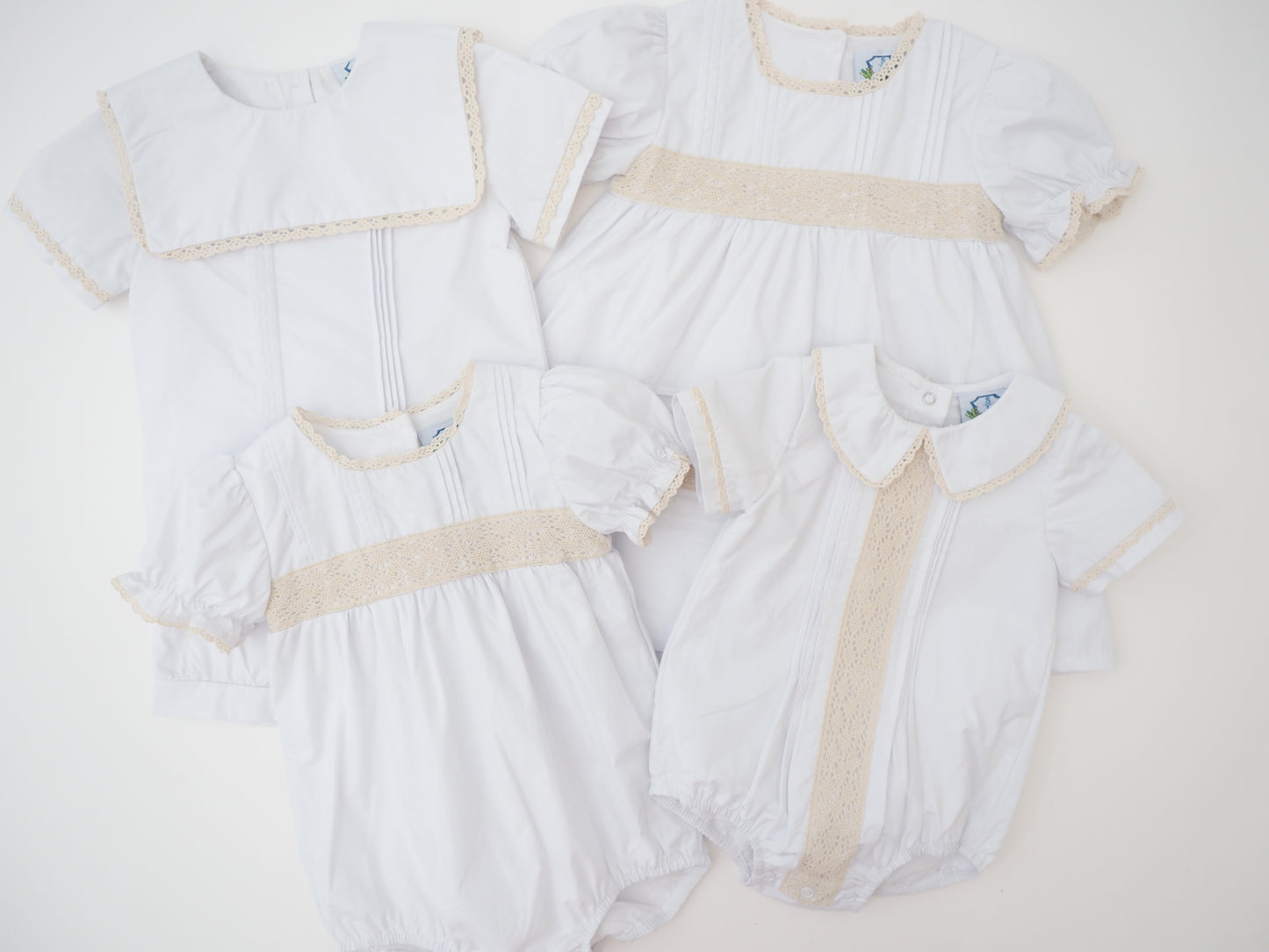 Heirloom Lace Boys Banded Short Set