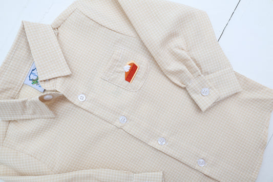 Sweet as Pie Boy Button Down Shirt