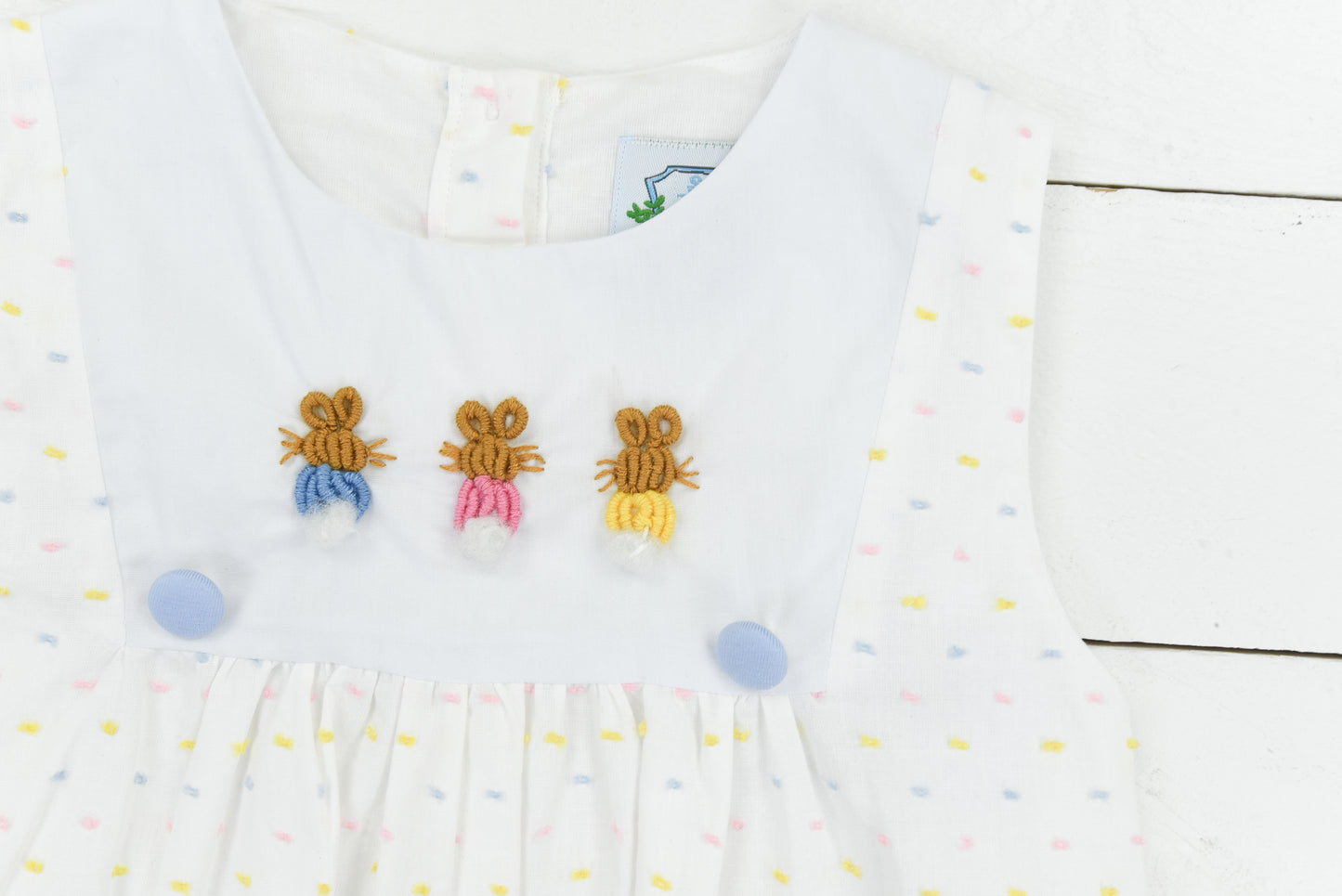 Bullion Stitch Bunny Boy Bubble