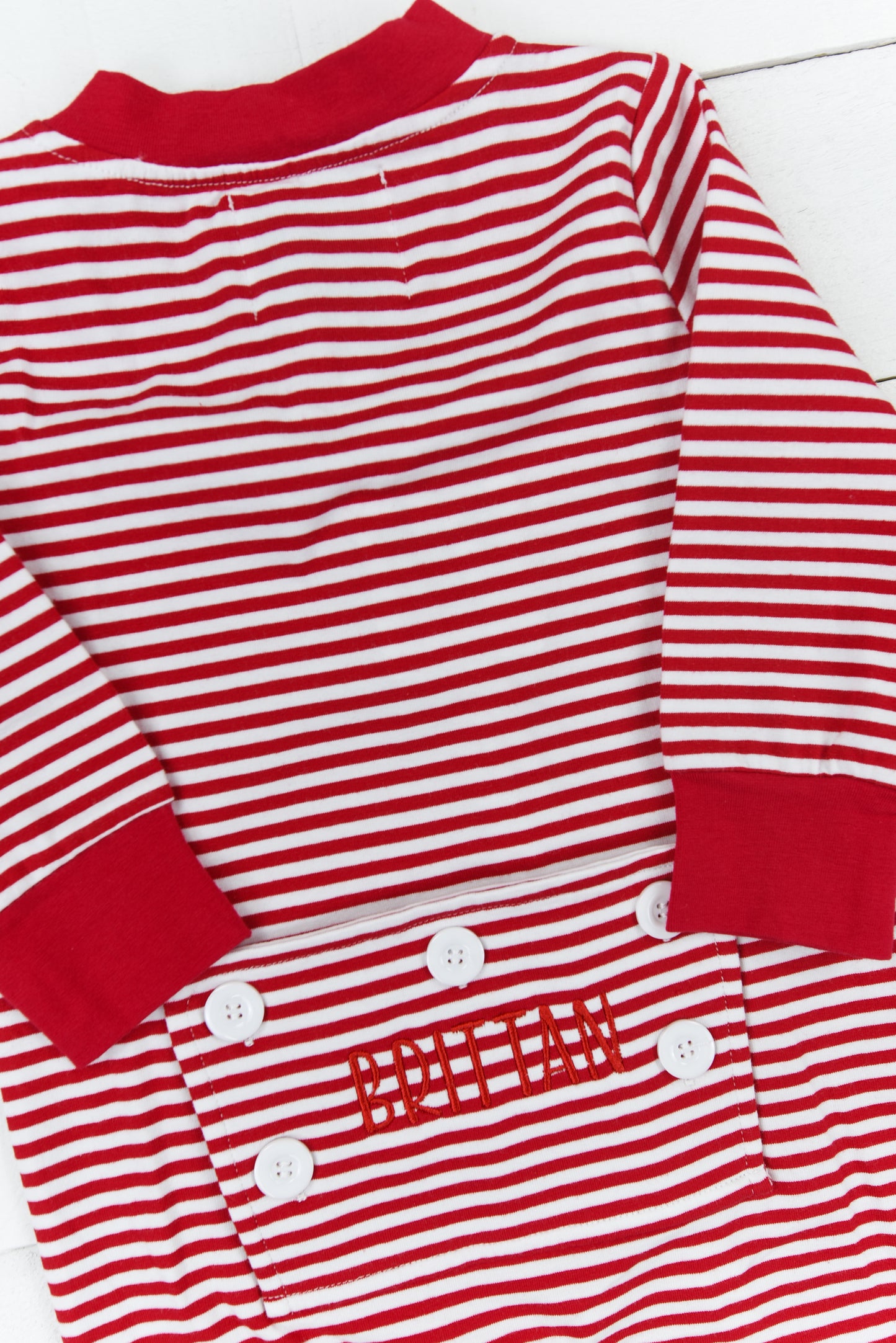Unisex Red Stripe Zippy Lounge