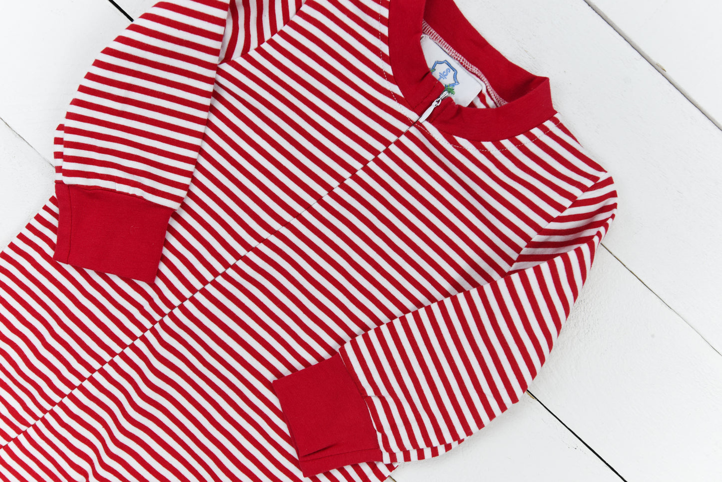 Unisex Red Stripe Zippy Lounge