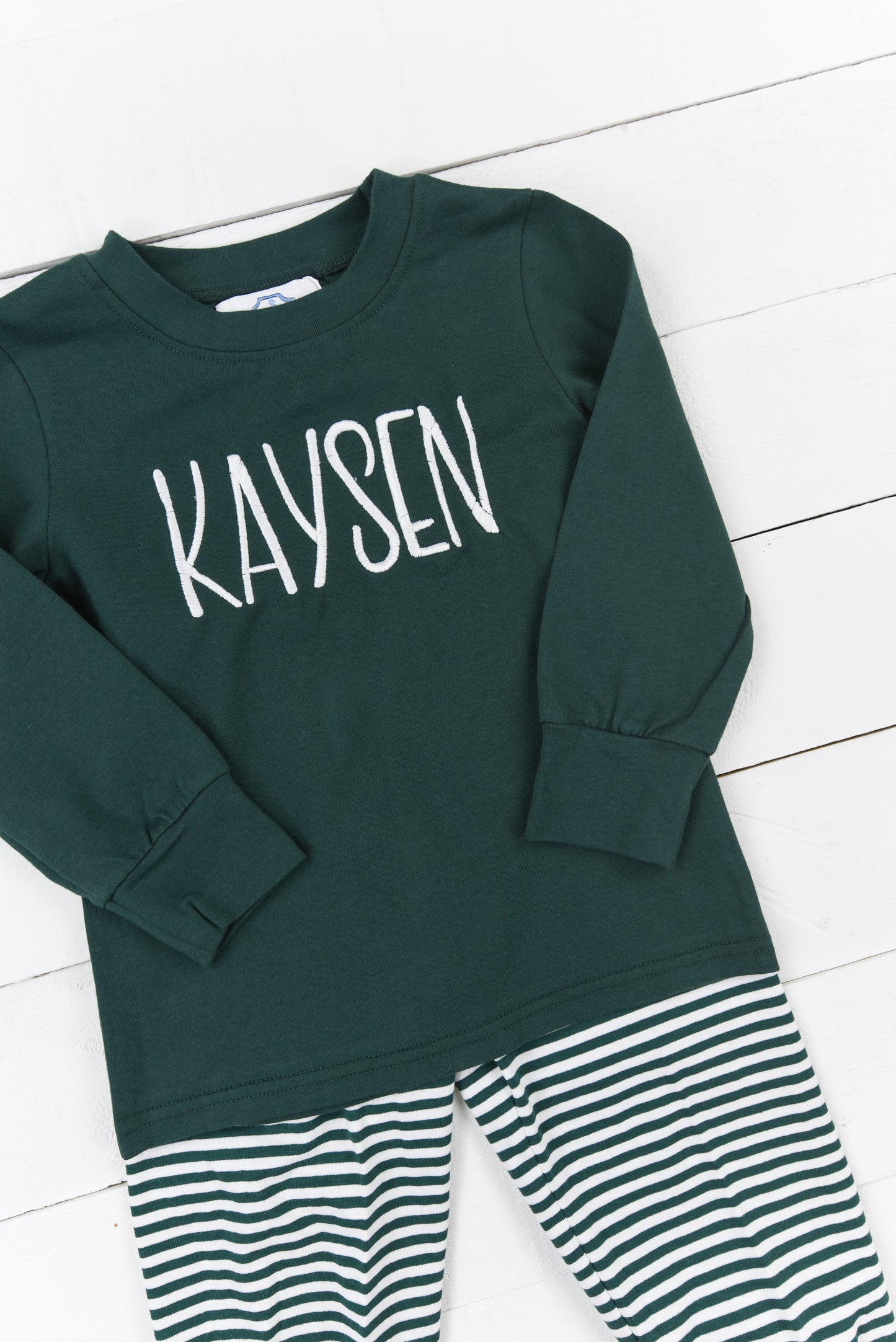 Boys Green Customized Lounge Set