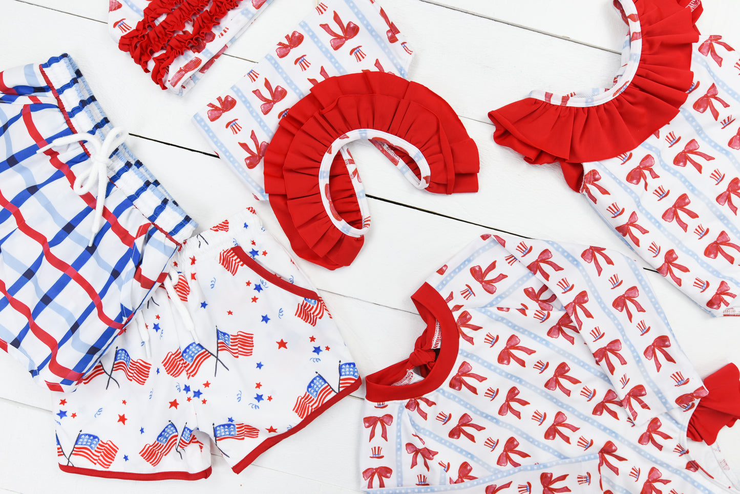 Freedom Girls Two Piece Swimsuit