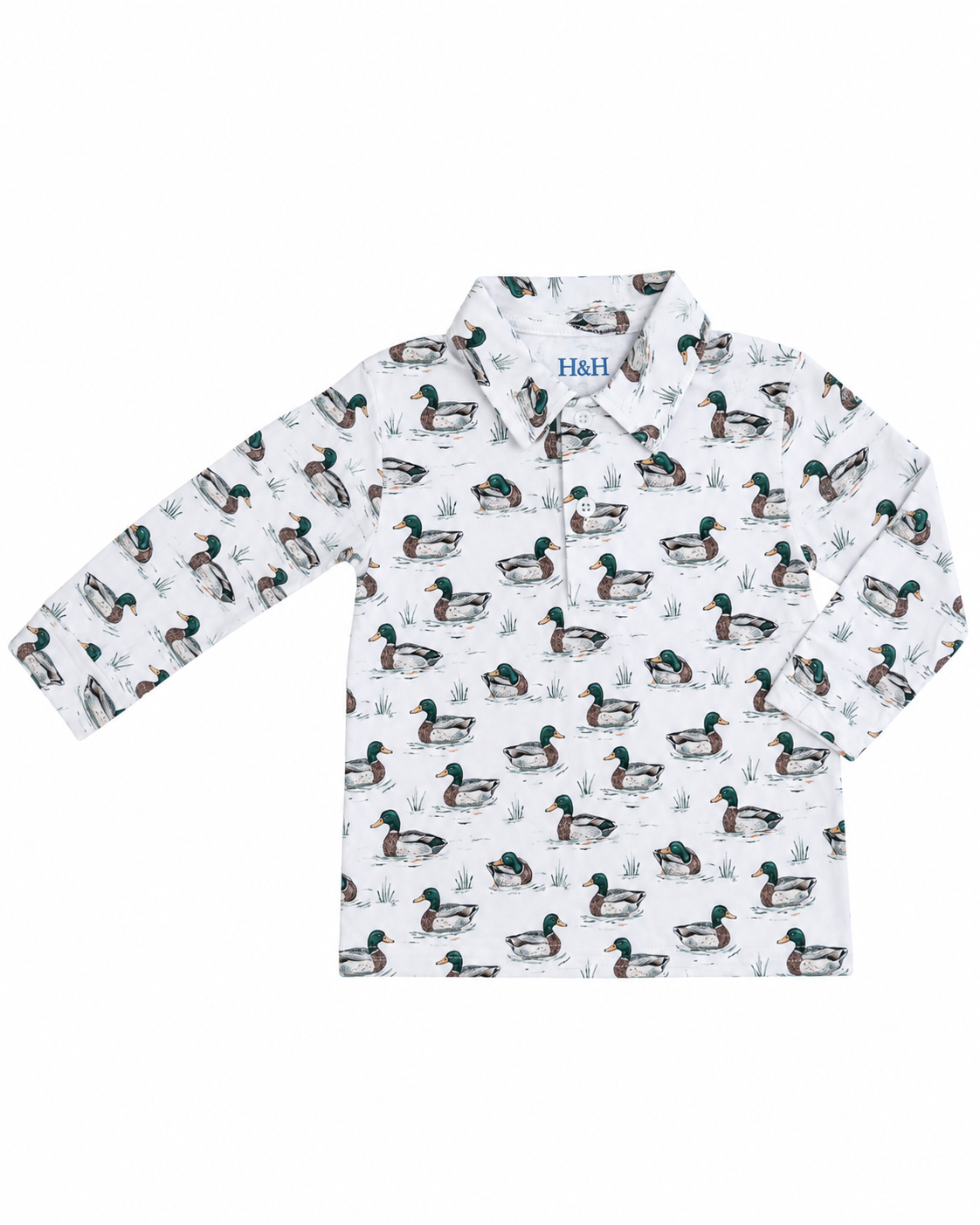 Pier Polo in Green Head L/S