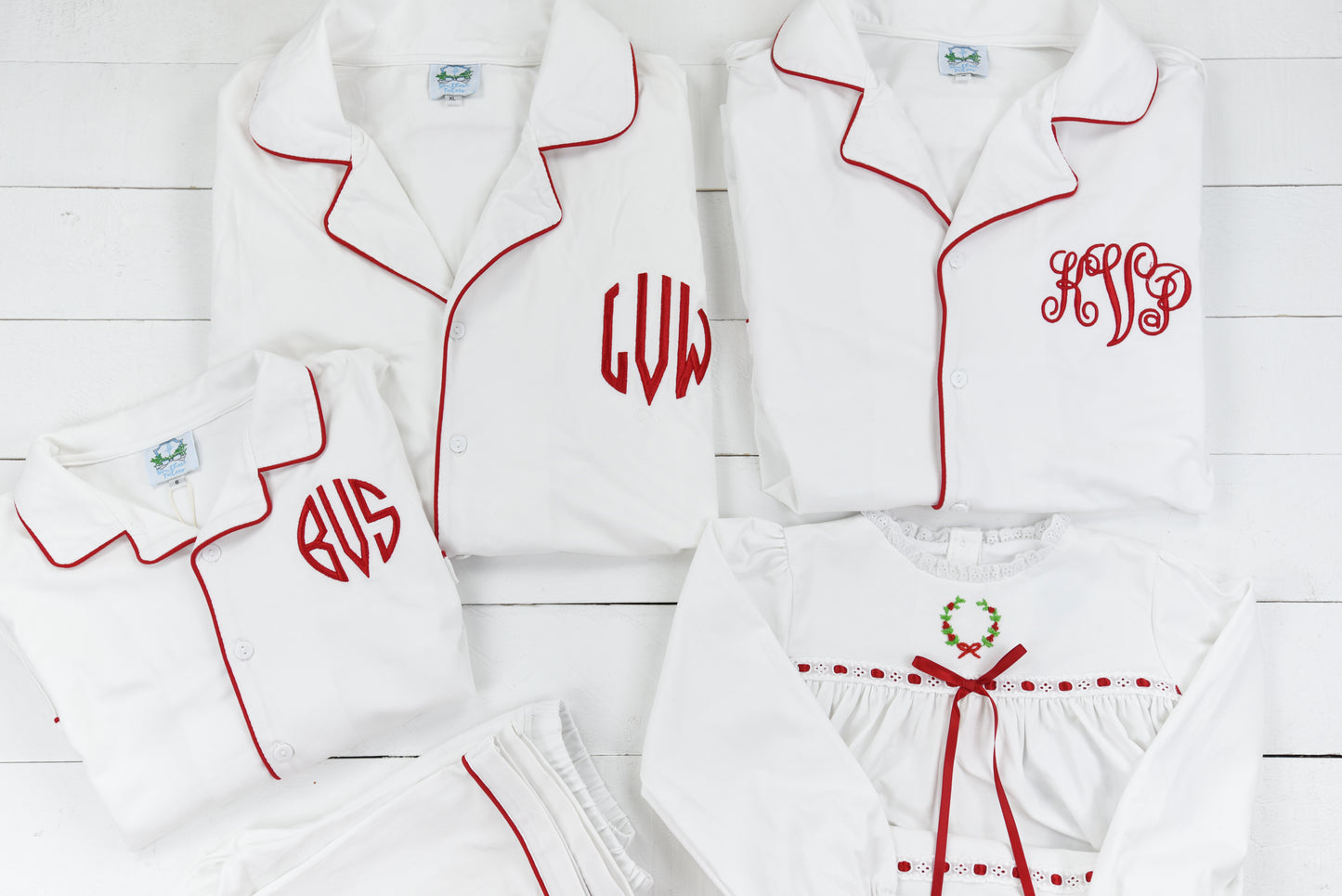Classic White Adult Pajama