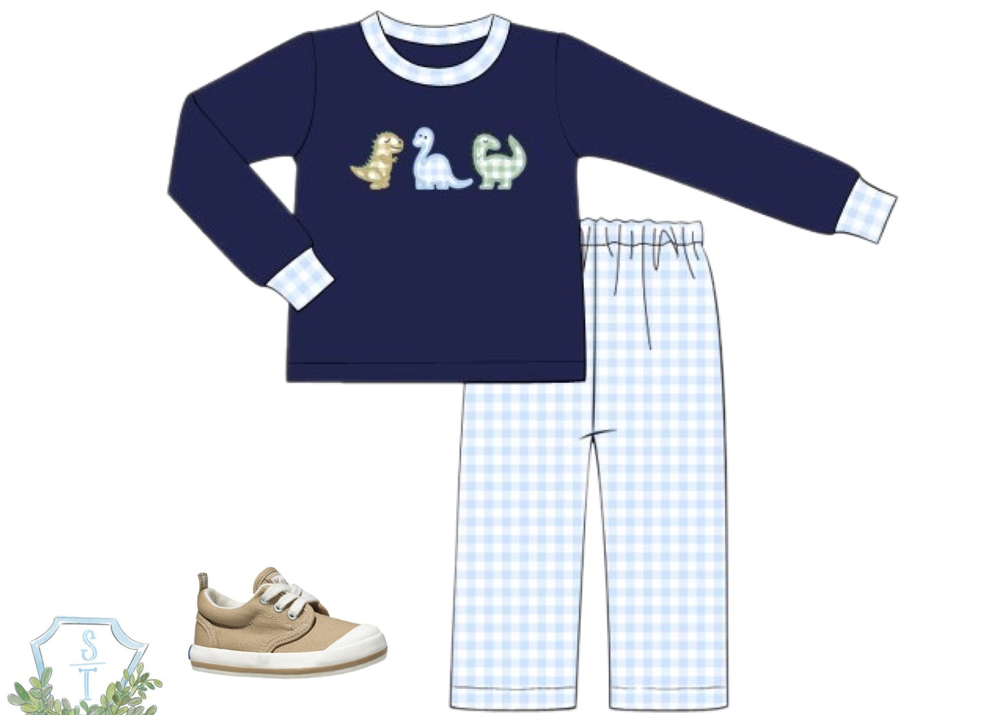Dinosaur boys pant set