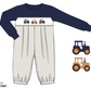 Smocked Tractors Boys Longall