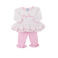 Pink Chainstitch Big Sister Pant Set