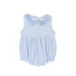 Dusty Blue Stripe Girls Bubble