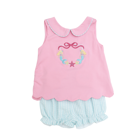 Mermaid Bubble Short Set