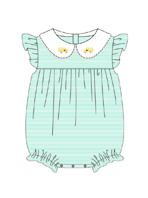 PO112: Little Bus Girl Bubble