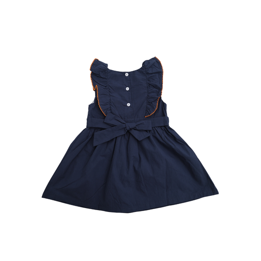 Autumn Applique girls  Dress