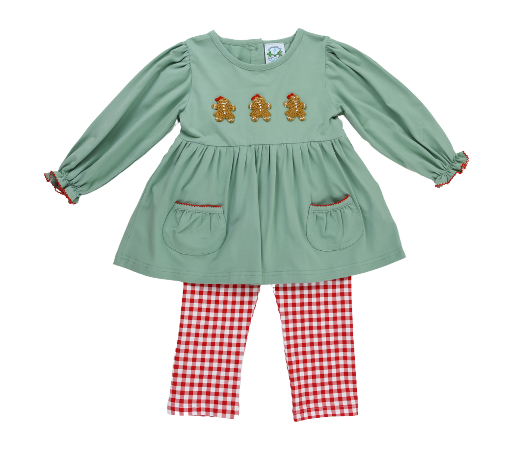 Gingerbread Girl Pant Set