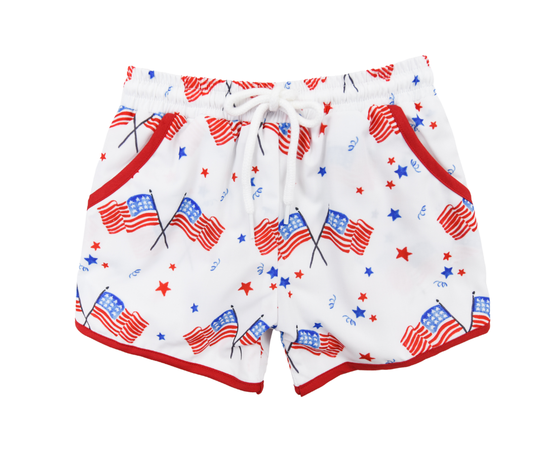 Freedom Boys Swim Trunks