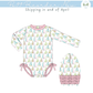 PO99: Sailboat Longsleeve 1pc Swimsuit